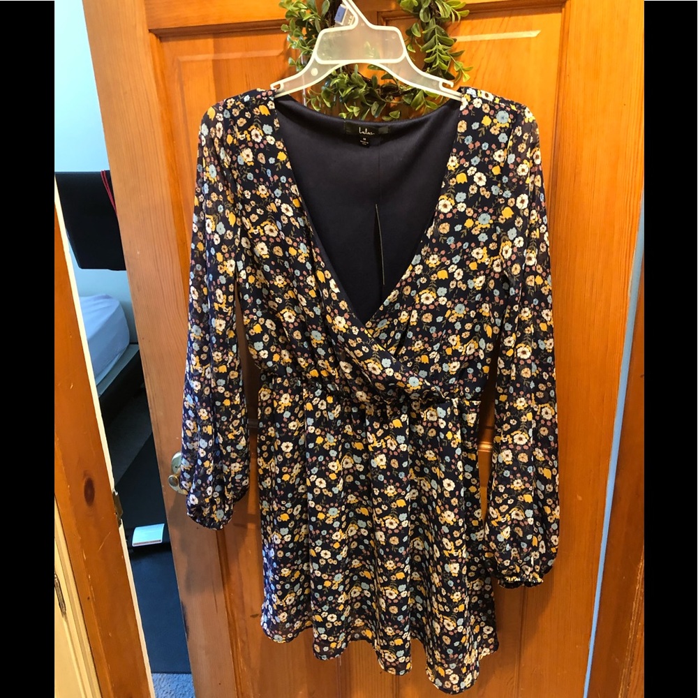 Lulus Floral Skater dress